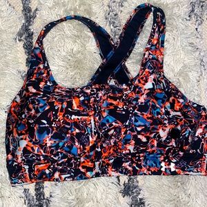 UA LARGE MID IMPACT SPORTS BRA